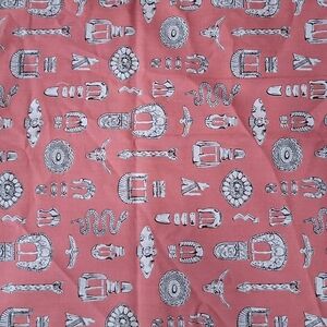Hi Fashion Fabrics Western Pattern Fabric 34X42 inches